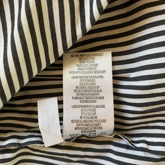 Calvin Klein Striped Button Down Shirt - Picture 4 of 5